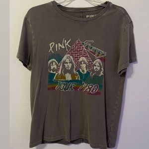 gray pink floyd tee